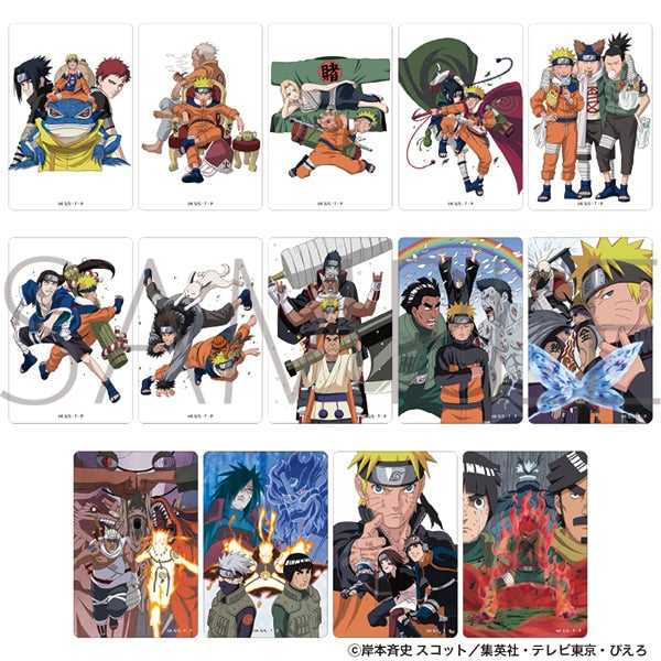 NARUTO-ナルト- 疾風伝 ビジュアルプレートコレクション -NARUTO 72 series- Vol.4【BOX】
