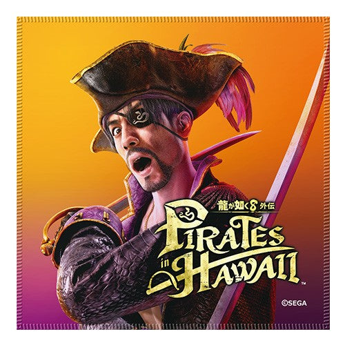 Goro Majima pirate key visual hand towel
