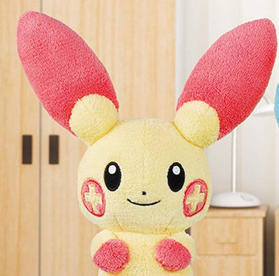 Pokemon - Gentle Feelings Plush Toys - Plusle, Minun, and Pawmi