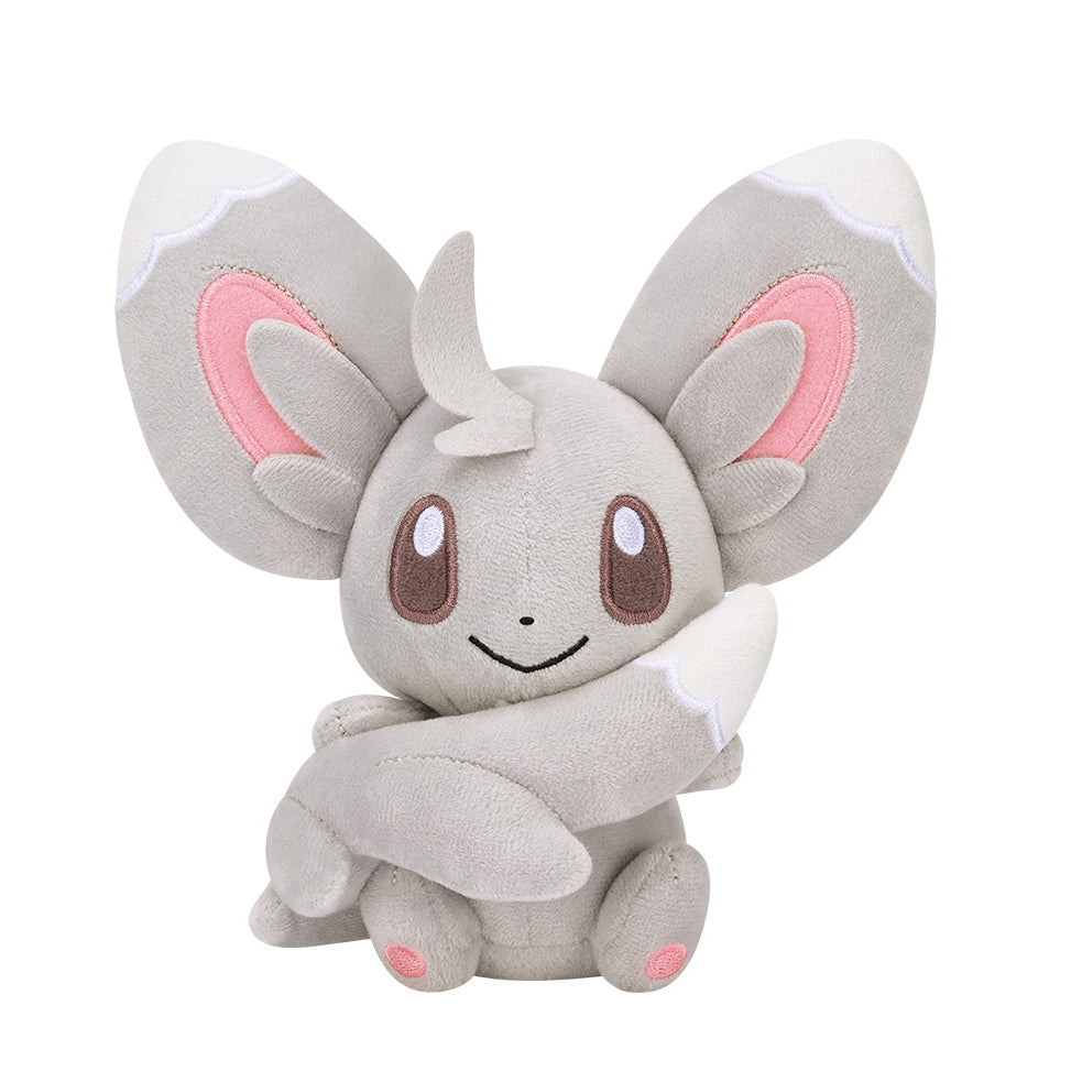 Pokemon Look At Their Tails! Plush - Female Pikachu, Smeargle & Minccino (3 Types): Minccino