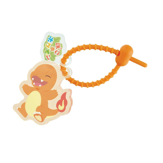 Pokemon Pokopia Acrylic Block with Silicone Band - Pokemon Designs (9 Types): Charmander
