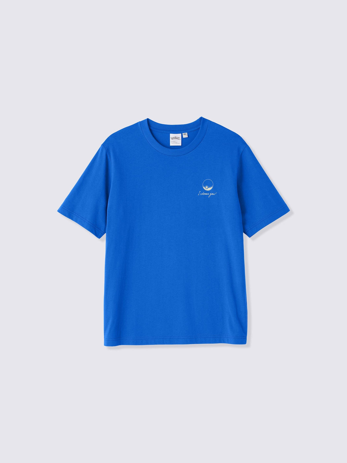 Pokemon x GU Flying-Type Pokemon Graphic T-Shirt — Blue — official view 4