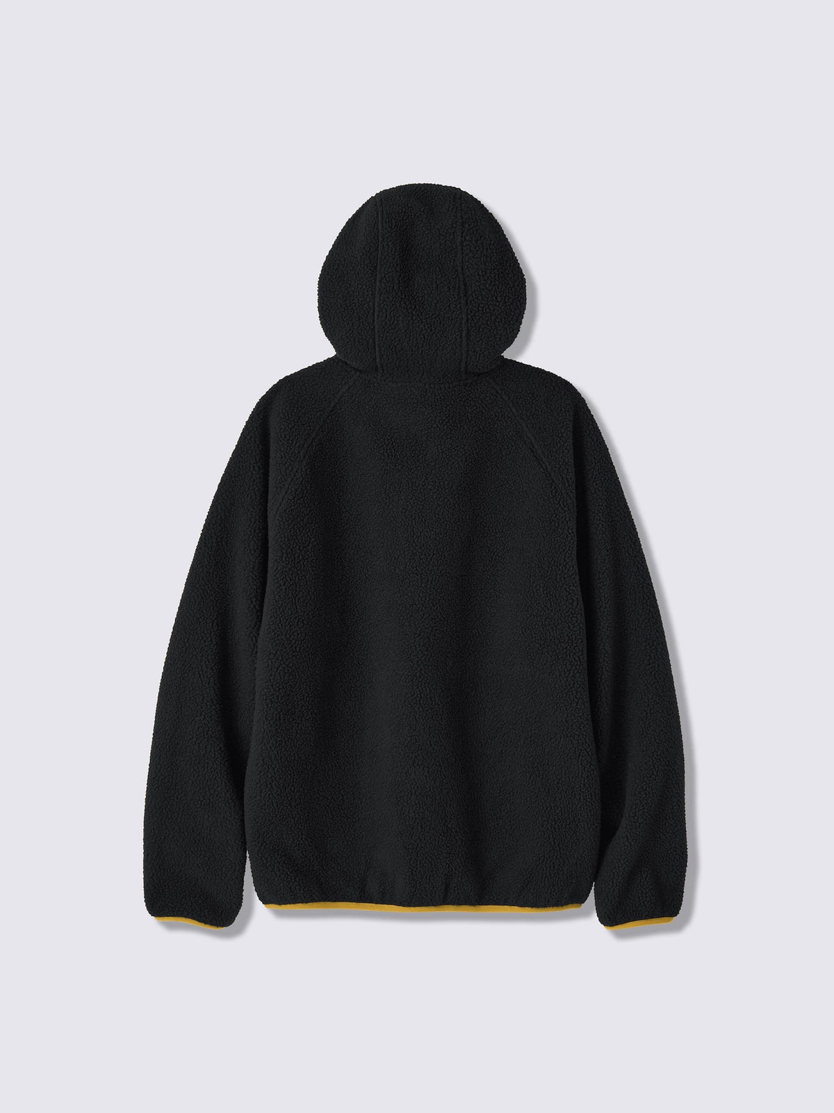 Pokemon x GU Pikachu Full-Zip Fleece Hoodie — Black — official view 5