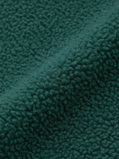 Pokemon x GU Pikachu Full-Zip Fleece Hoodie — Green — official view 6