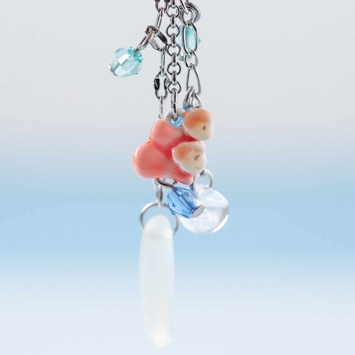 Ponyo Dangling Earrings (2 Types) - Pierced Pair - official view 8