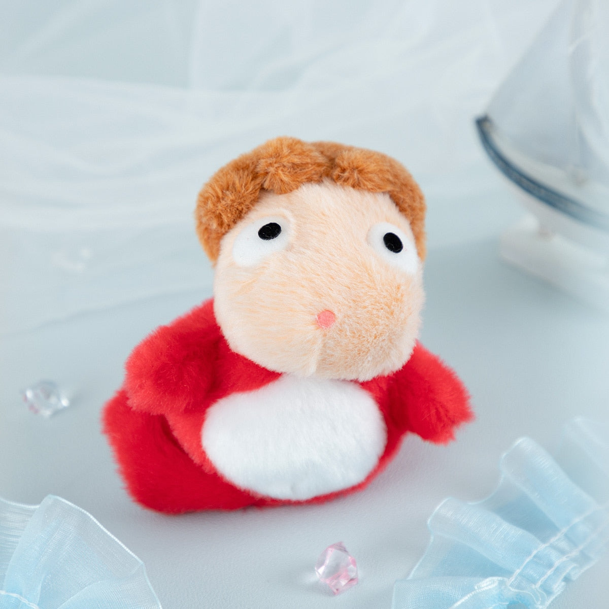 Ponyo - Fluffy Swimming Plush (2 Formats) - Ball-Chain Mascot - 12 cm - official view 1