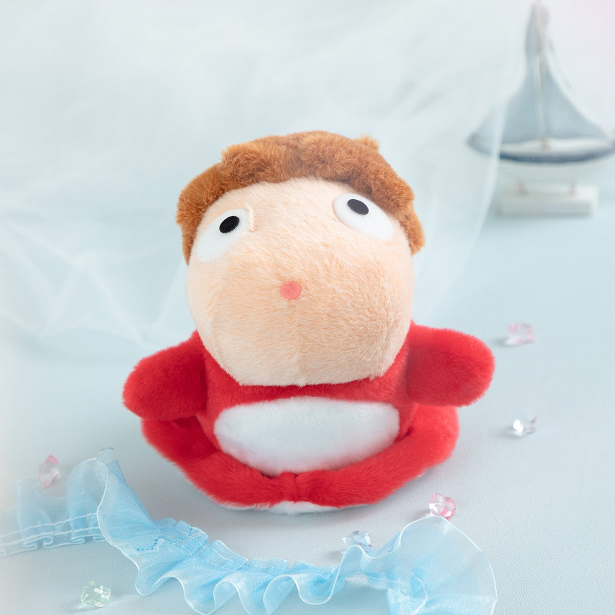 Ponyo - Fluffy Swimming Plush (2 Formats) - Swimming Plush S - 16 cm - official view 13