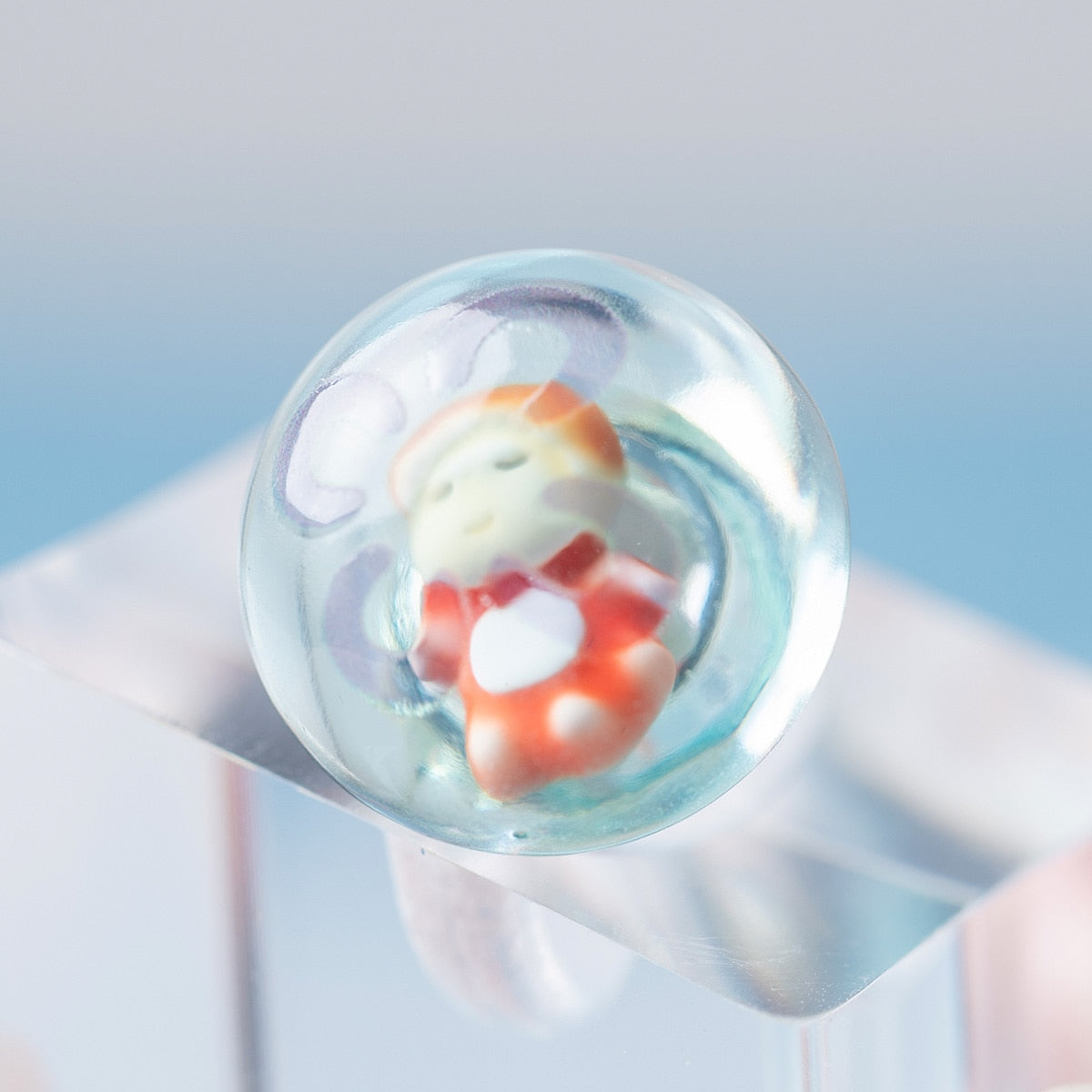 Ponyo Inside a Jellyfish Adjustable Ring - official view 3