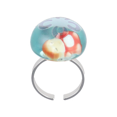 Ponyo Inside a Jellyfish Adjustable Ring - official view 9