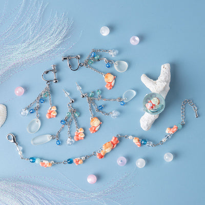 Ponyo Inside a Jellyfish Adjustable Ring - official view 11