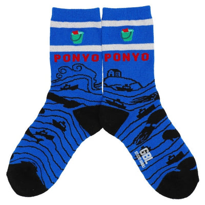 Ponyo Socks - GBL - Blue - official product view 3