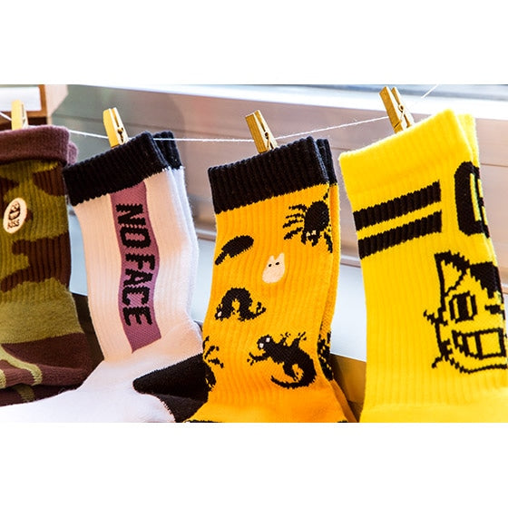 Ponyo Socks - GBL - Blue - official product view 9