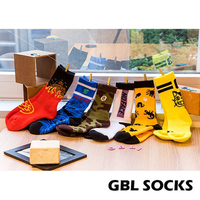 Ponyo Socks - GBL - Blue - official product view 10