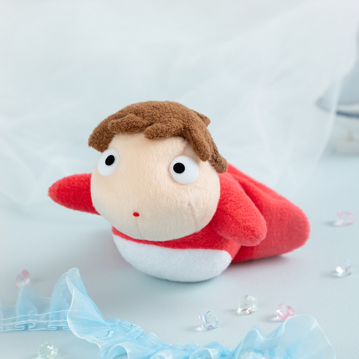 Ponyo - Swimming Plush (2 Sizes) - S Plush - 17 cm - official view 13