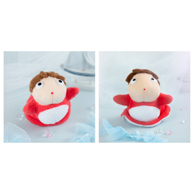 Ponyo - Swimming Plush (2 Sizes) - Complete Set, one of each listed model