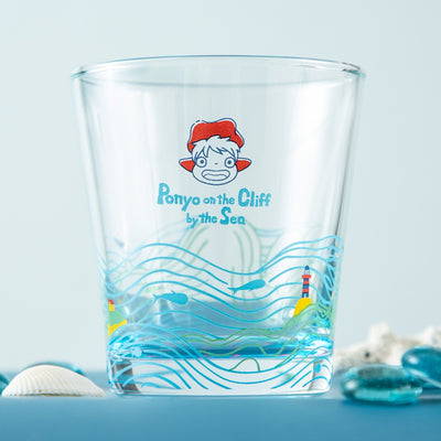 Ponyo - Under the Sea Drinking Glass 270 ml - official view 1