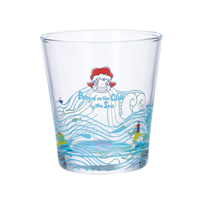 Ponyo - Under the Sea Drinking Glass 270 ml - official view 11