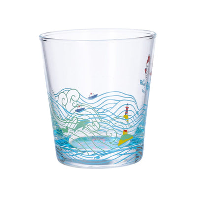 Ponyo - Under the Sea Drinking Glass 270 ml - official view 12