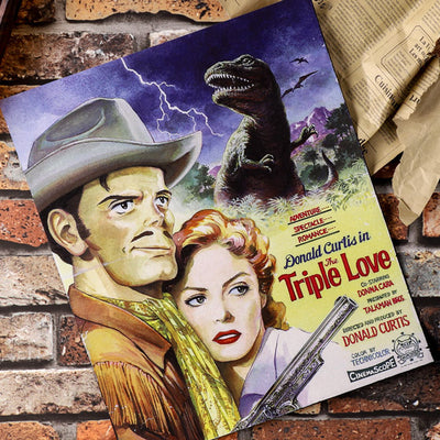 Porco Rosso Donald Curtis The Triple Love Art Poster - official view 2