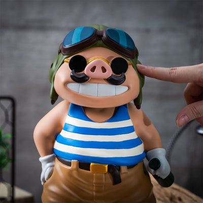 Porco Rosso GBL Bobblehead Figures (6 Types) - Big - Holiday Porco - official view 4