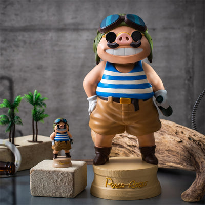 Porco Rosso GBL Bobblehead Figures (6 Types) - Big - Holiday Porco - official view 9