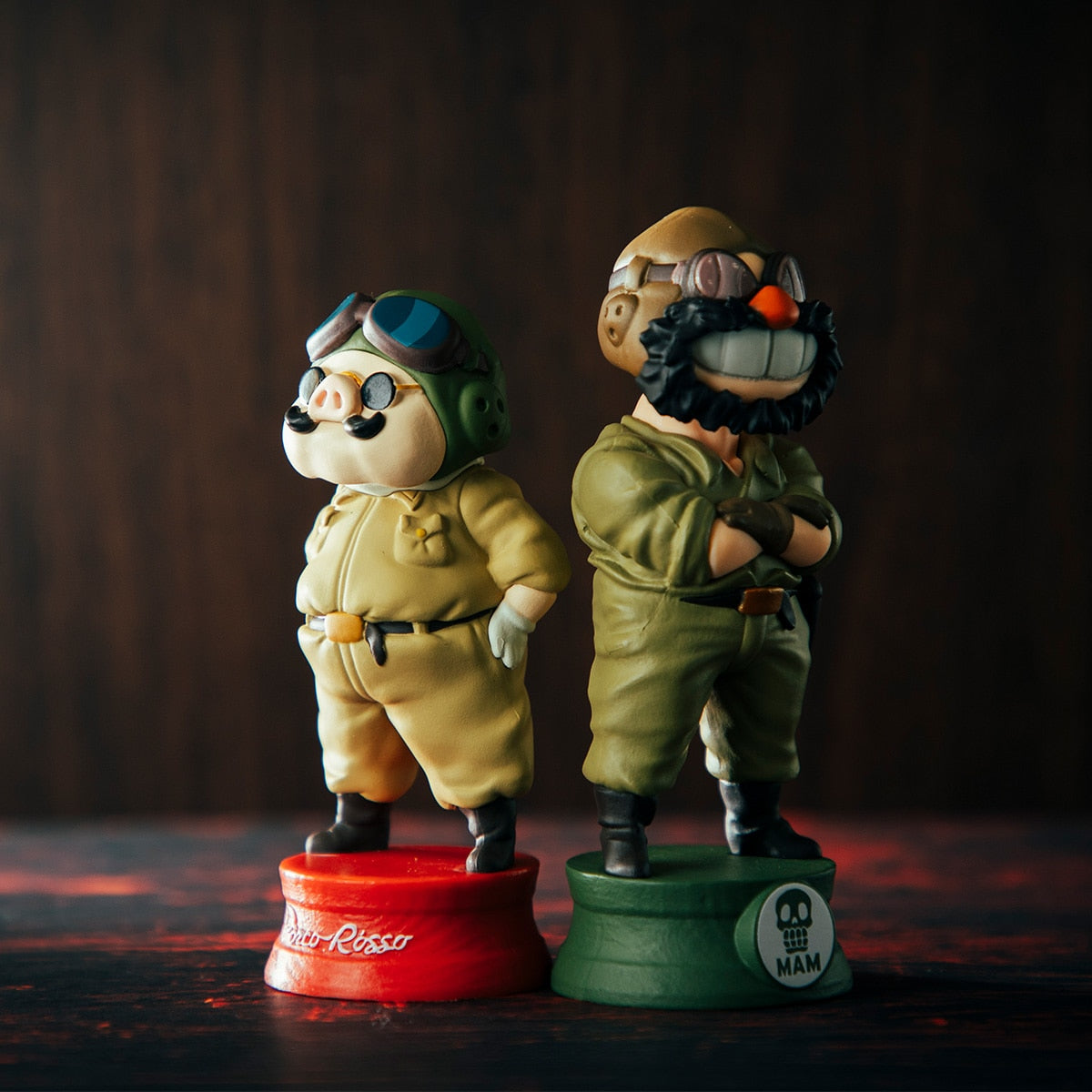 Porco Rosso GBL Bobblehead Figures (6 Types) - Mini - Mamma Aiuto Boss - official view 50