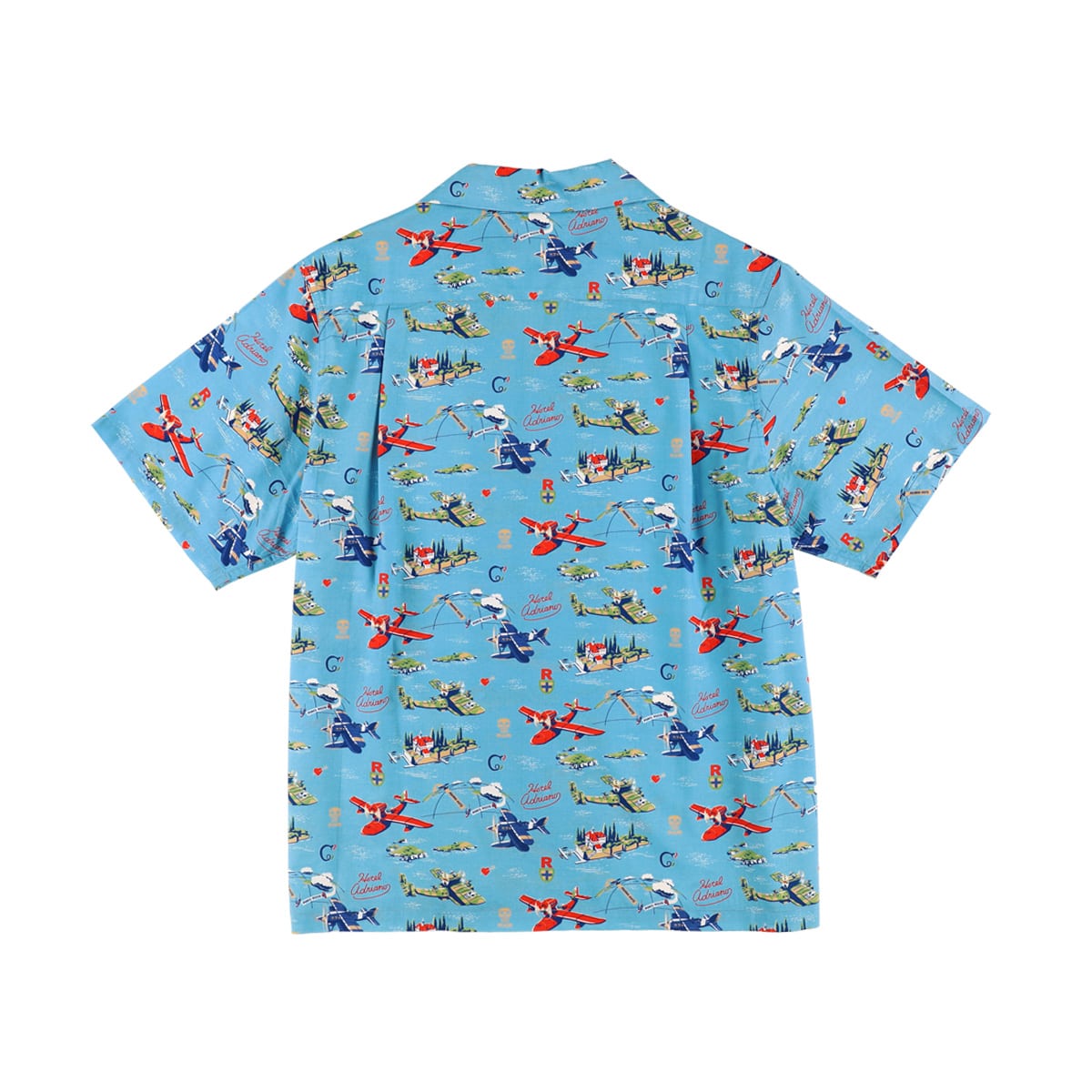 Porco Rosso GBL Hawaiian Shirt - Flying Boats, Sky and Sea - official view 10