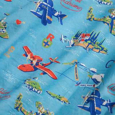 Porco Rosso GBL Hawaiian Shirt - Flying Boats, Sky and Sea - official view 12