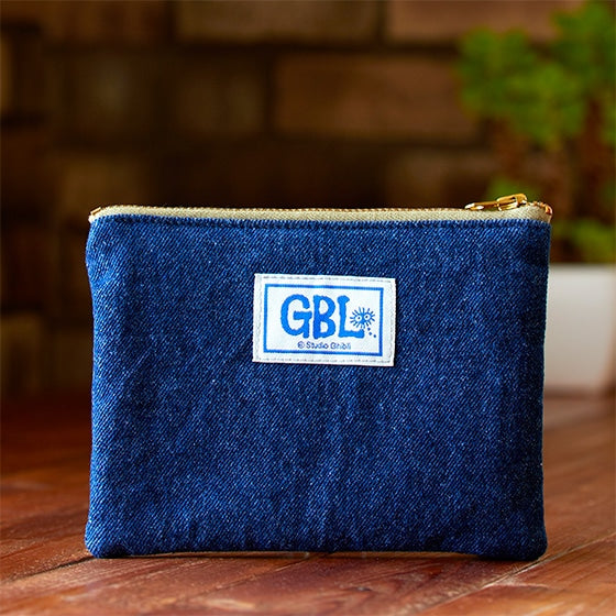 Porco Rosso GBL Red Flash Discharge Denim Pouch - official view 2