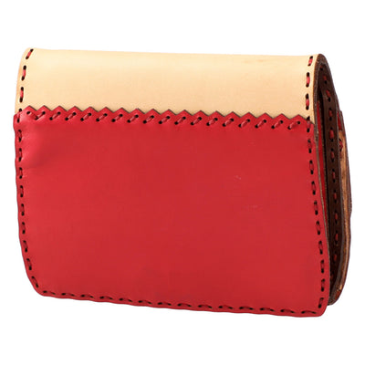 Porco Rosso GBL x OJAGA DESIGN Leather Short Wallet - official view 6
