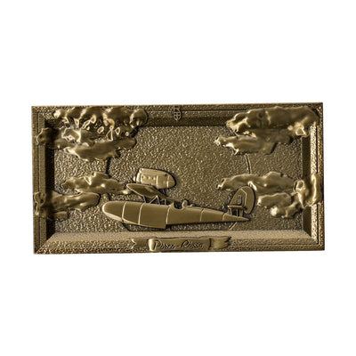 Porco Rosso Savoia S.21 Antique-Finish Metal Tray - official view 5