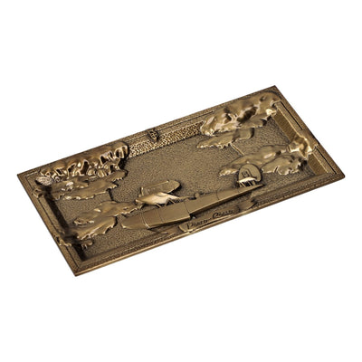 Porco Rosso Savoia S.21 Antique-Finish Metal Tray - official view 7
