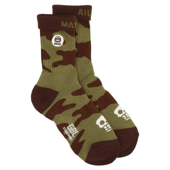 Porco Rosso Socks - GBL - Green - official product view 2
