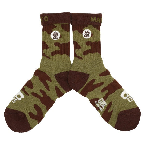 Porco Rosso Socks - GBL - Green - official product view 3