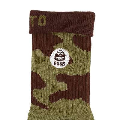 Porco Rosso Socks - GBL - Green - official product view 5
