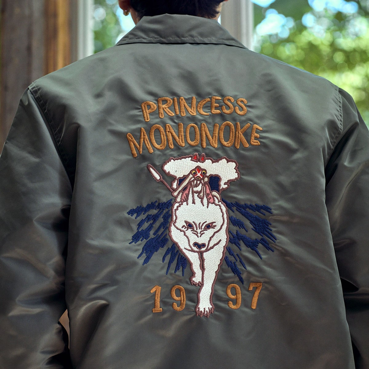 Princess Mononoke GBL Raging Forest Gods Coach Jacket - official view 4