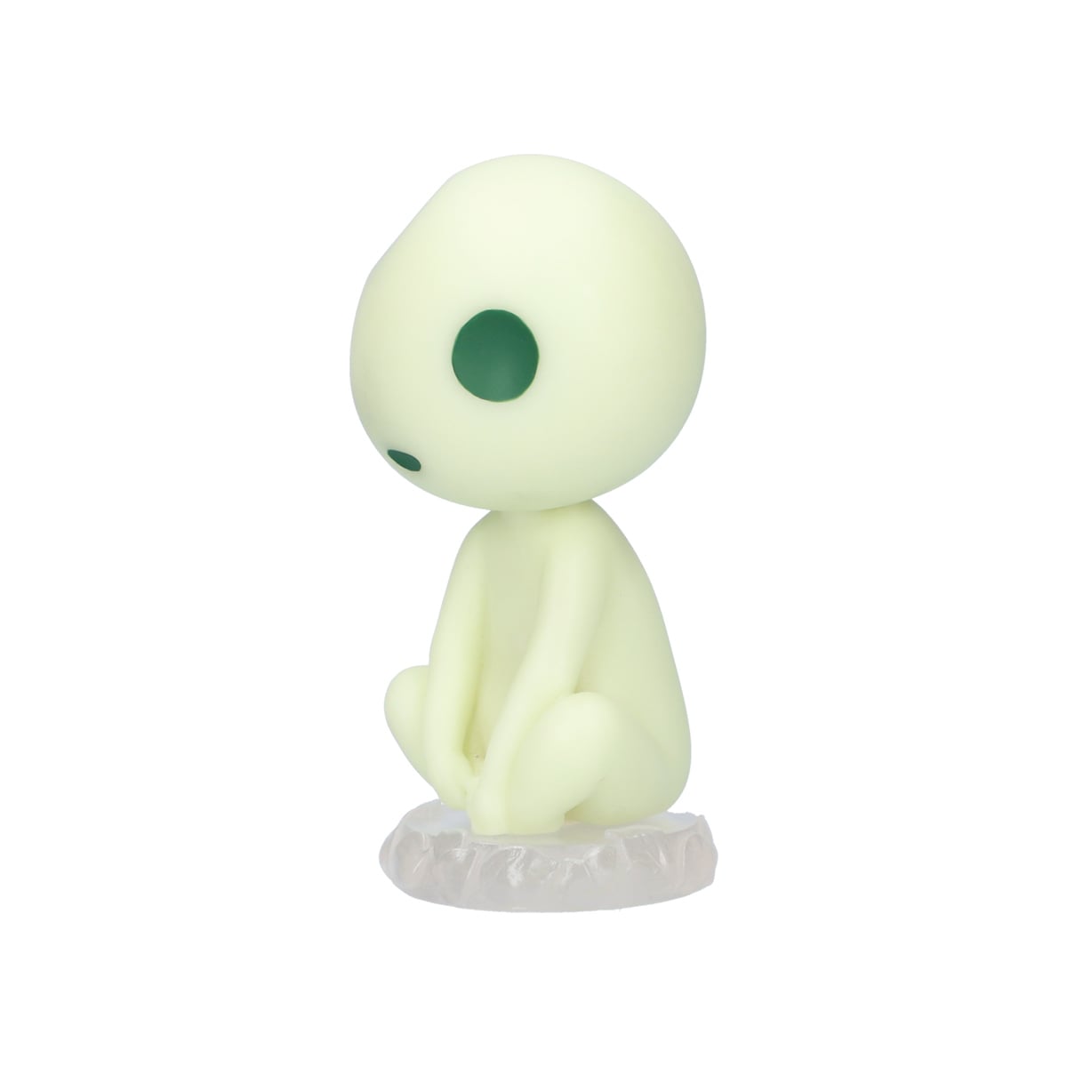 Princess Mononoke Glow-in-the-Dark Kodama Figures (3 Types) - Seated Kodama - official view 33