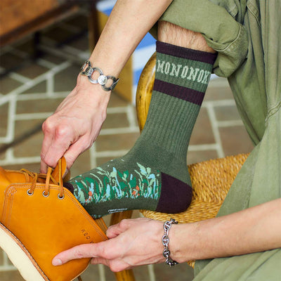 Princess Mononoke Socks - GBL - Green - official product view 2