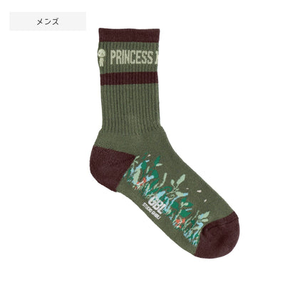 Princess Mononoke Socks - GBL - Green - official product view 7
