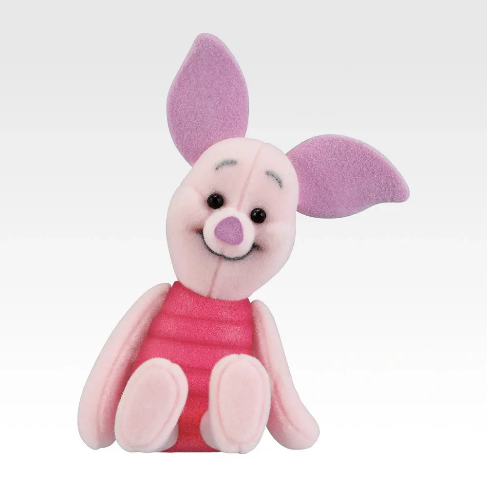 Winnie the Pooh 100th Anniversary D Prize Piglet Plush-Style Flocked Figure official presentation