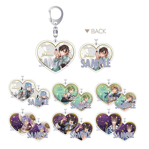 NU: Carnival Double-Sided Acrylic Keychain Collection White Storm, Spring Hunting Festival & Mysterious Night Banquet Sealed Box Of 7 official Movic product image