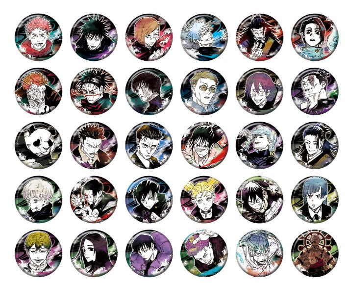 Collection badges (30 types in total/1 random type included) Ver.B Jujutsu Kaisen Exhibition