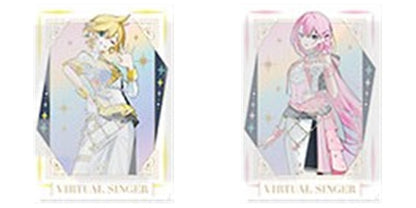 Project Sekai - 5th Anniversary Aurora Clear Files - complete set of 2 listed models