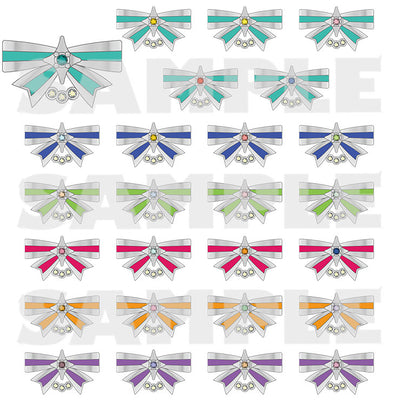 Project Sekai - 5th Anniversary Character Rings - official collection overview