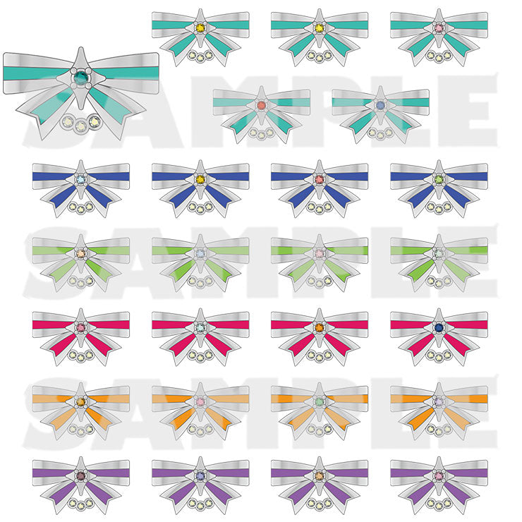 Project Sekai - 5th Anniversary Character Rings - official collection overview