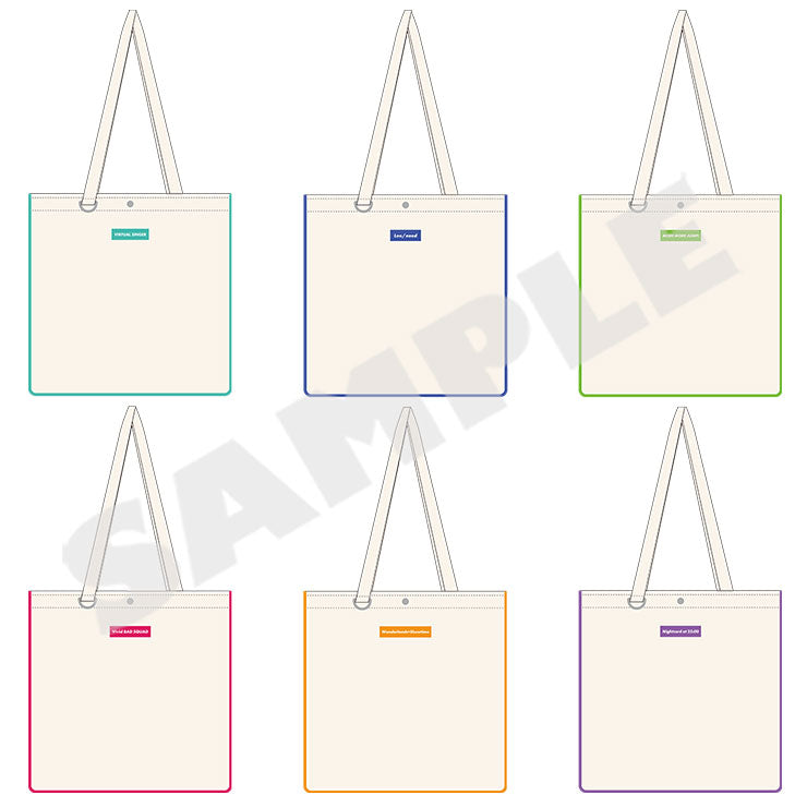 Project Sekai - 5th Anniversary Tote Bags - official collection overview