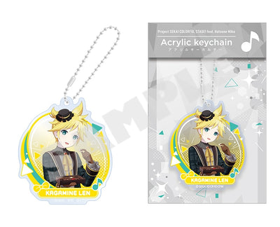 Project Sekai Acrylic Keychains Vol.11 — Kagamine Len with packaging