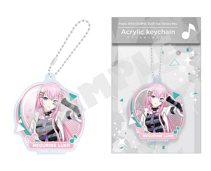 Project Sekai Acrylic Keychains Vol.11 — Megurine Luka with packaging
