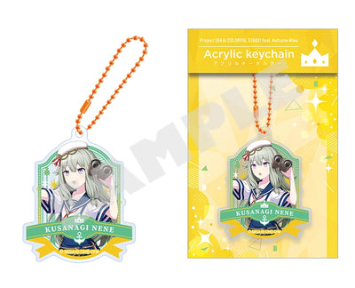 Project Sekai Acrylic Keychains Vol.12 — Nene Kusanagi with packaging