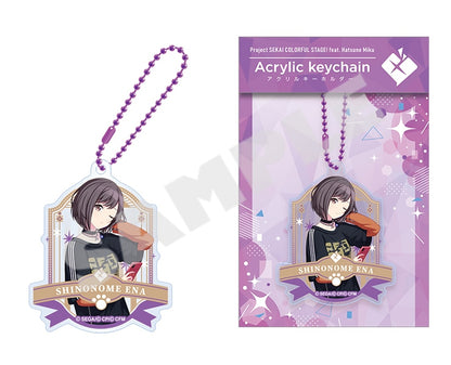 Project Sekai Acrylic Keychains Vol.12 — Ena Shinonome with packaging
